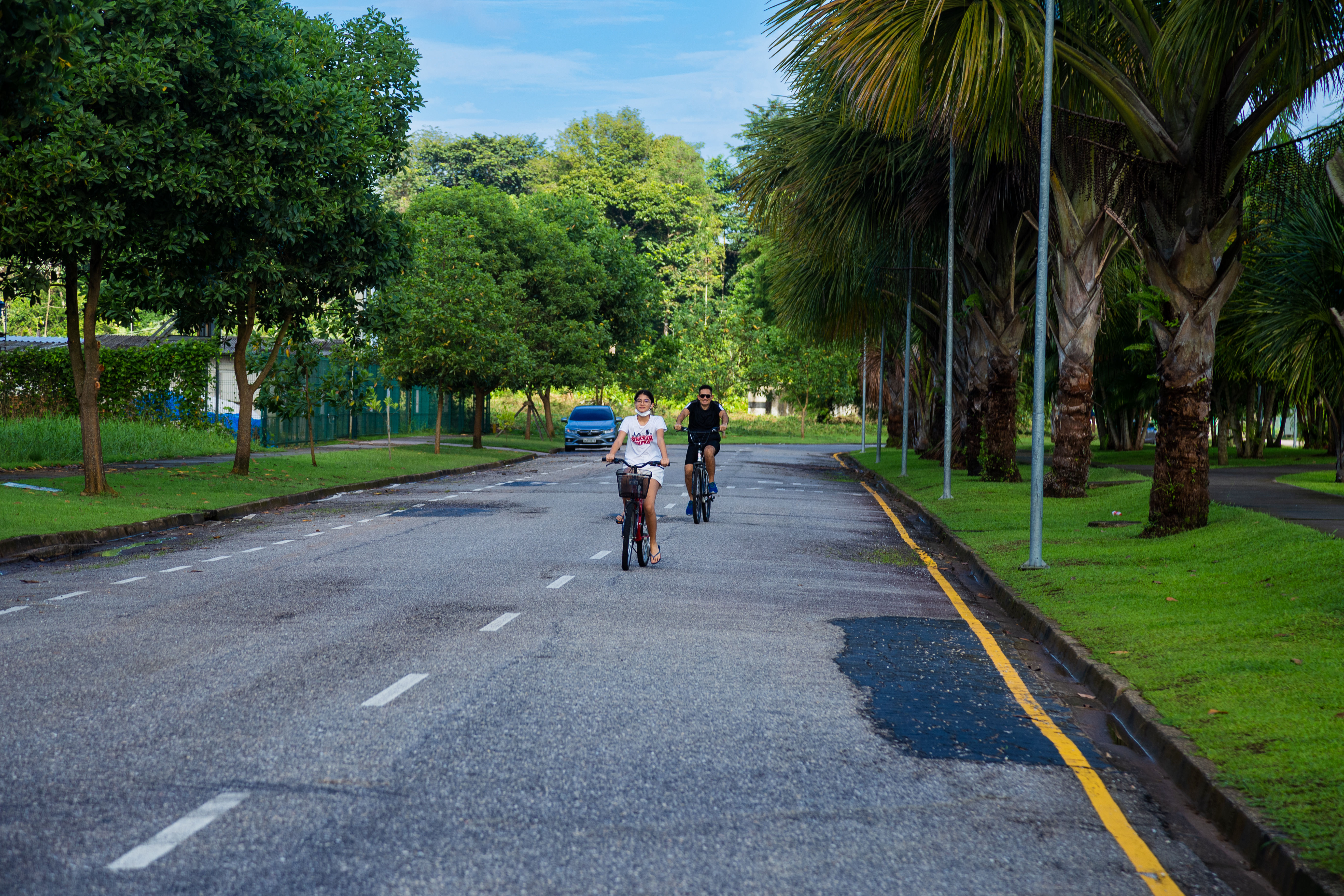 passeio de bicicleta no cidade cristal breeze residence