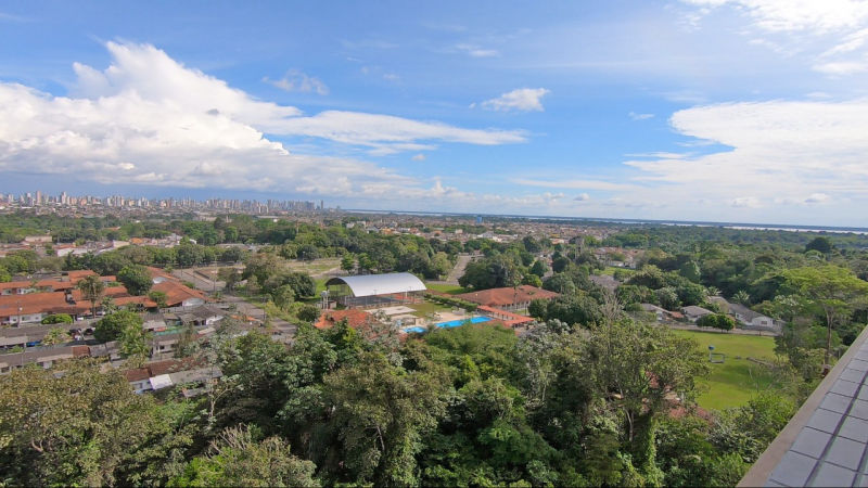 vista da cobertura breeze residence